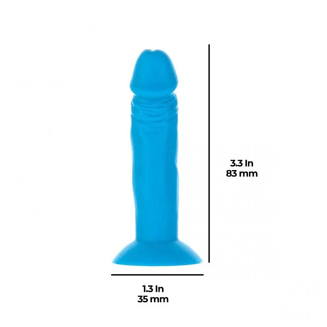 ����� ��������������� ADDICTION Silly Willy 3.3 Silicone Dildo, 3 �����, 12 ��