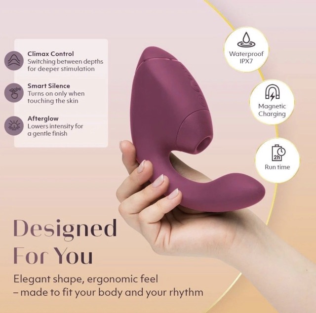 ��������-���������� ��������� Womanizer Next Duo Black ��� ����� G