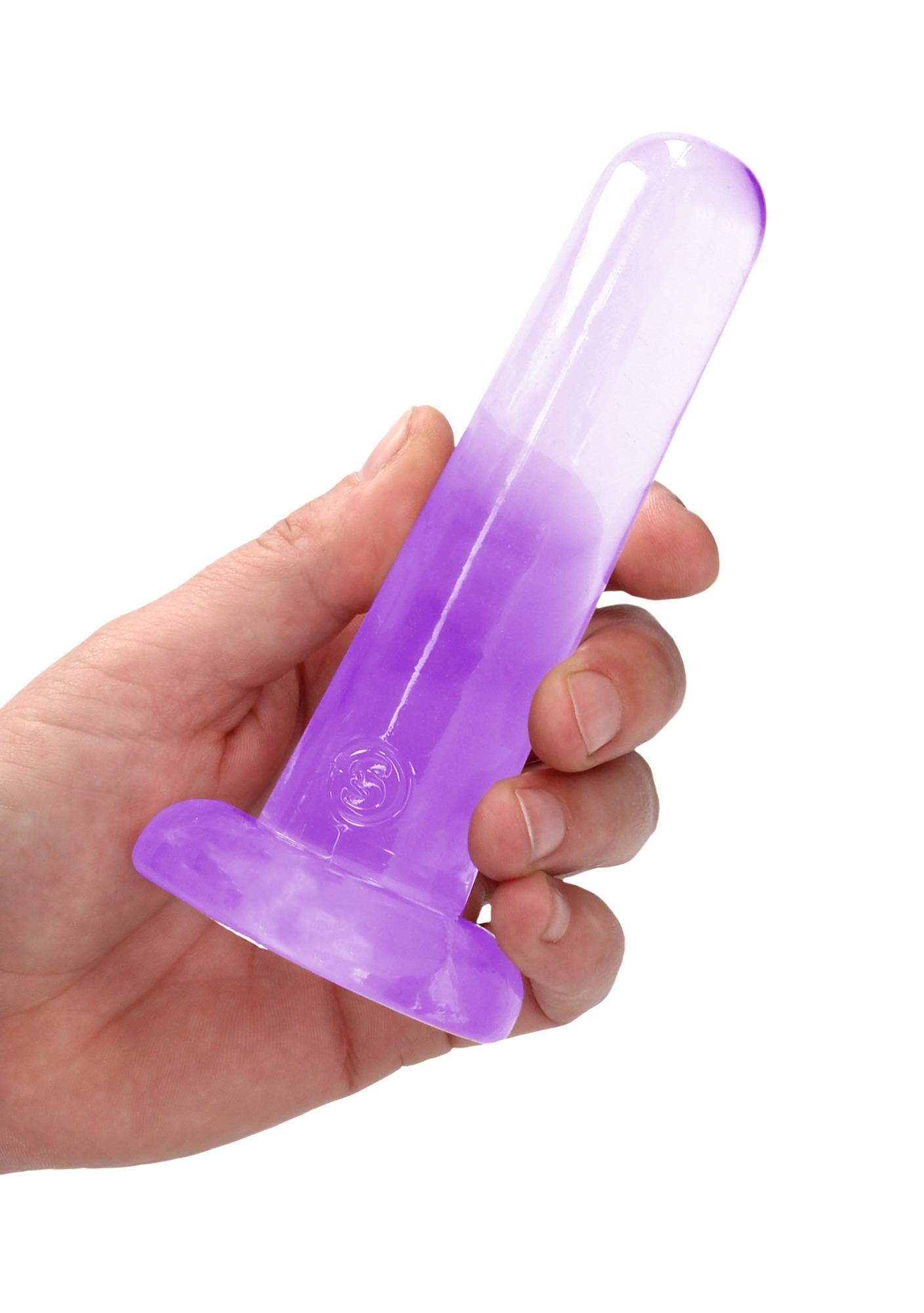 ������������� ������� �� �������� Realrock Dildo 5,3 Purple, ����������, 13,5 � 3 ��