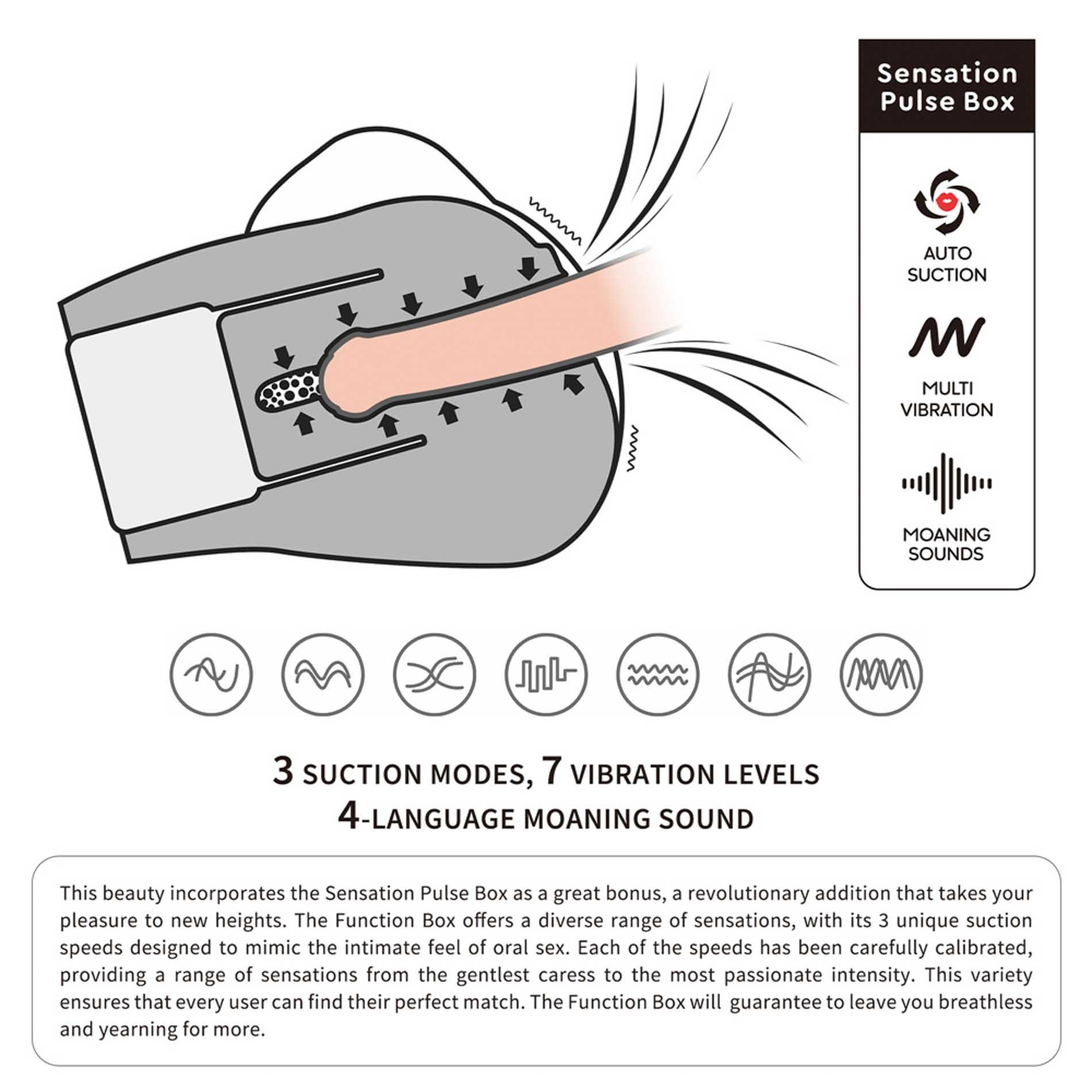 ����������� � ���� ������� ������ Streetgirls 02 Sensation Pulse Flesh, 20,4 x 24 x 14,5 ��