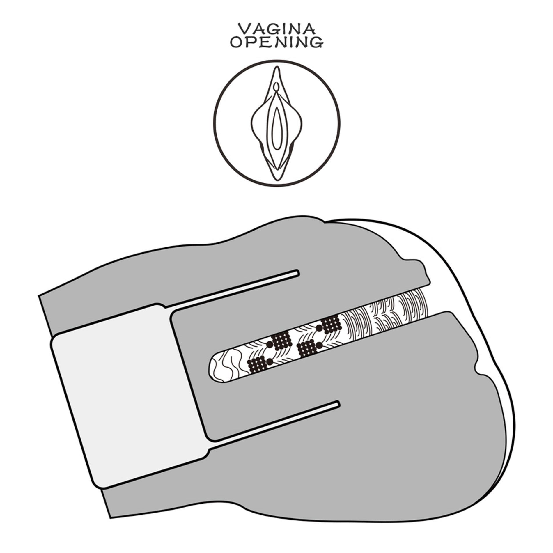 �����������-�������� � ���� ������ � �������� Streetgirls 03 Sensation Pulse Flesh, 20,5 x 23,4 x 12,8 ��