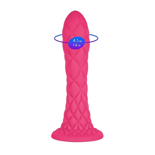 ���������������� ������������� �� �������� SilexD Fantasy Liquid Silicone Dreamy 7in Pink, 18,5 � 4,1 ��