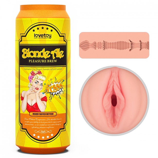 Pleasure Brew Blonde Ale Masturbator Flesh
