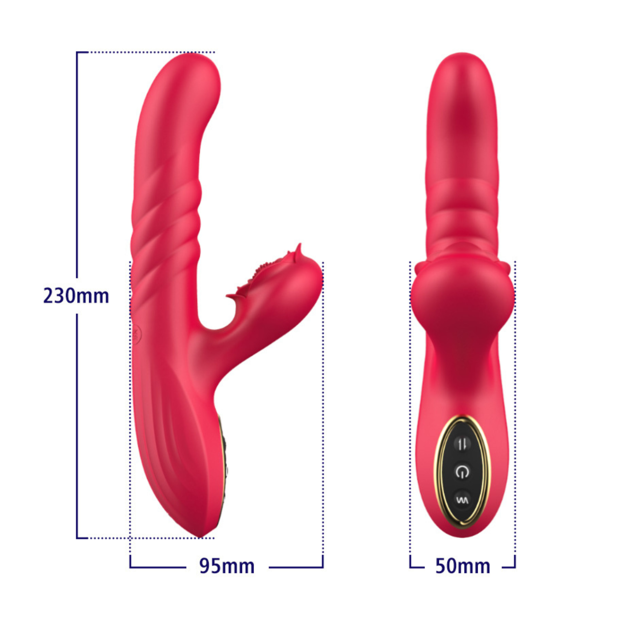 �������� ������� Erospace Sweet Play G-Spot Vibrator With Thrusting A2