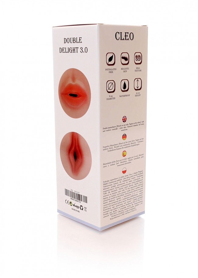 ����������� ���-������ Cleo Double Delight 3.0 Masturbator Cup