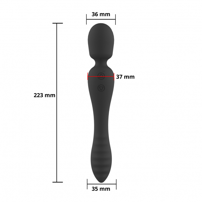 ������������ Erospace Sweet Play Wand & Vibrator 2in1 A8