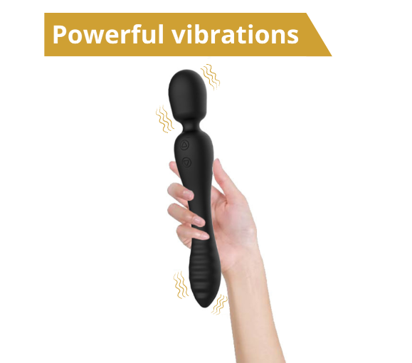 ������������ Erospace Sweet Play Wand & Vibrator 2in1 A8