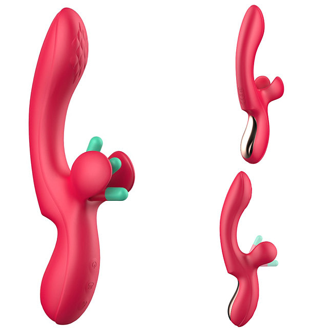 Erospace Sweet Play G-Spot & Critoral Flappinng Vibrator A16
