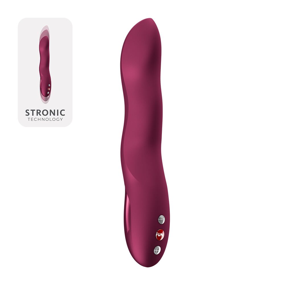 ��������� ��� ����� G Fun Factory Stronic Wave Wine Red