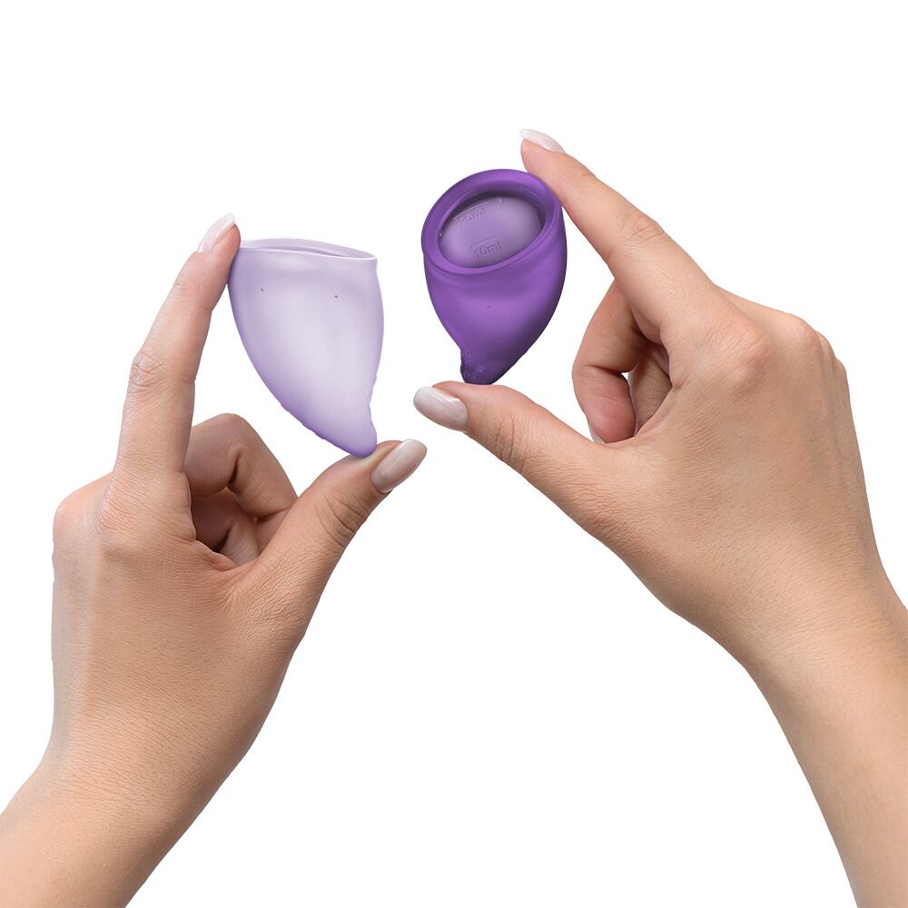 ����� ����������� ������������� ��� Fun Factory FUN CUP EXPLORE KIT, 2 ��, Multicolored Violet, ������ 20 � 30 ��