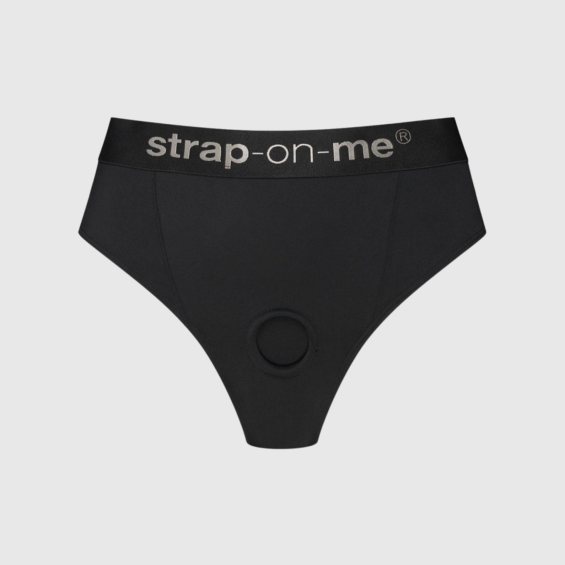 ������� ��� �������� � ���������� O-Ring Strap-On-Me Harness Lingerie Idole Black 