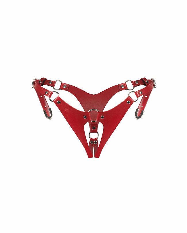 	�������-������� � �������� �������� Obsessive Inferro crotchless thong, ������������� ����, ������ S/M/L