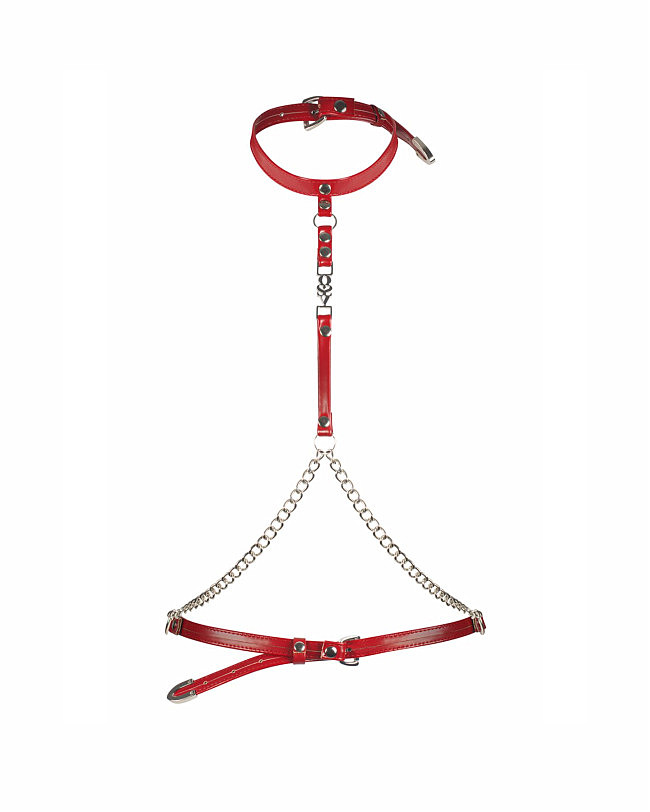 ��������� �������� Obsessive Inferro harness top, �������, ������ S/M/L