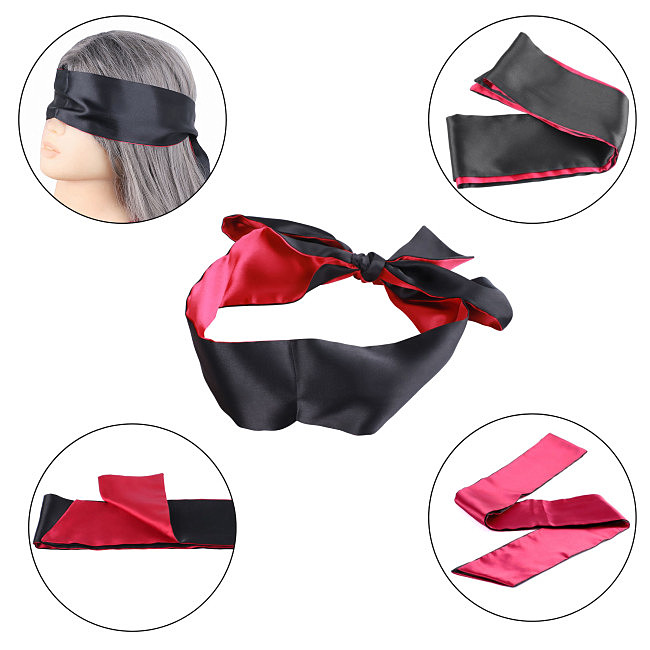 ��������� ������� �� ����� Erospace Wild Play Satin Eye Mask C18, �����-�������