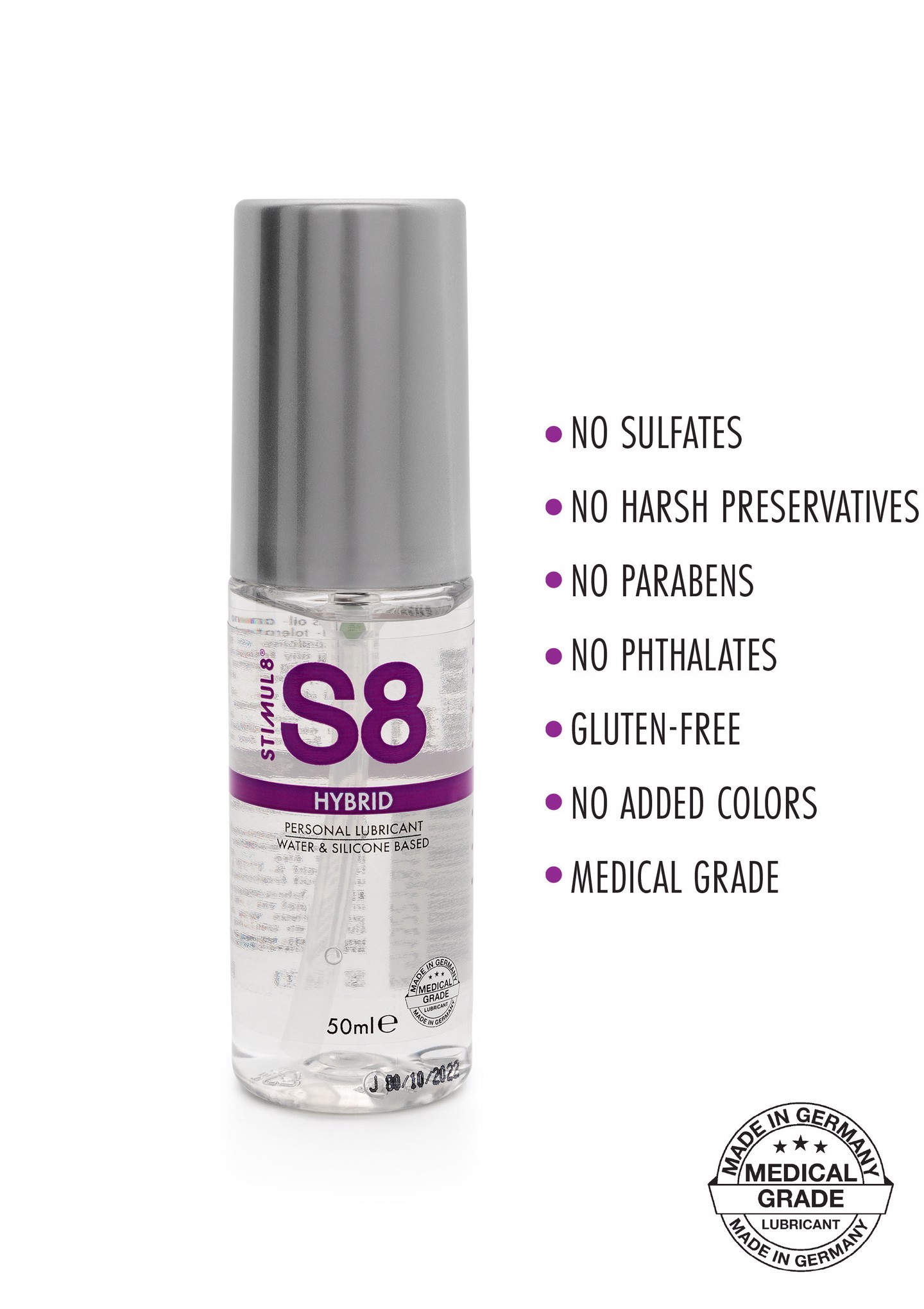 ��������� �� �����-����������� ������ S8 Hybrid Lube 50 ��