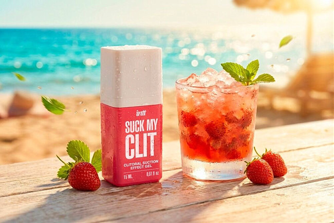 ���������� ��� ������� Intt Suck My Clit Wild Strawberry (15 ��), ��������, ���� � �������� �����������