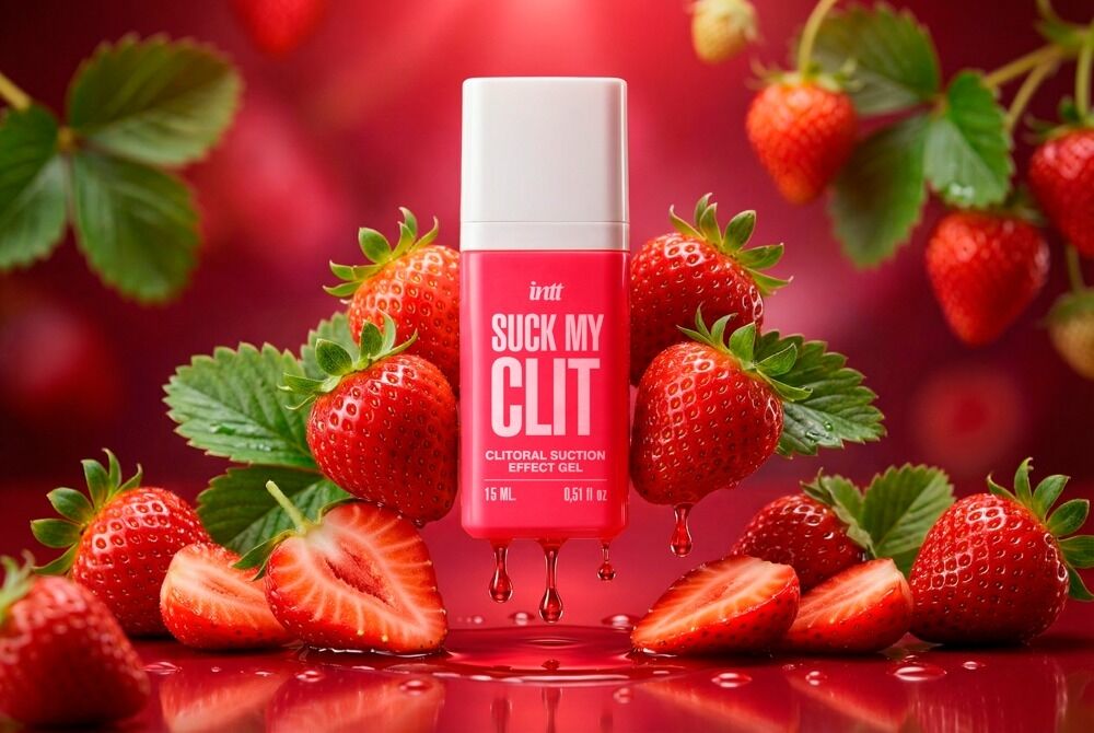 ���������� ��� ������� Intt Suck My Clit Wild Strawberry (15 ��), ��������, ���� � �������� �����������