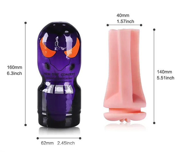 ������-����������� CANWIN New Dult Concept Vagina CAN-M211-2, ��������� �������, 16 � 6,2 ��