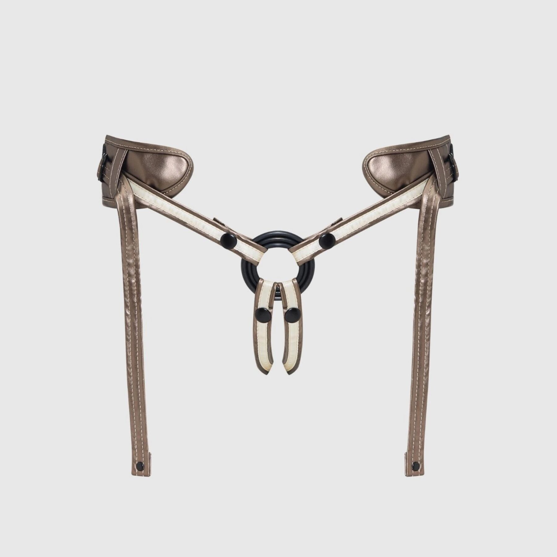 	������� ��� �������� Strap-On-Me Leatherette Harness DESIROUS NEW DESIGN, 3 ������ � ���������