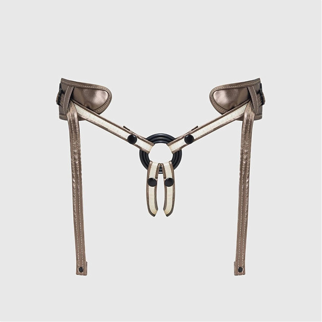 	������� ��� �������� Strap-On-Me Leatherette Harness DESIROUS NEW DESIGN, 3 ������ � ���������