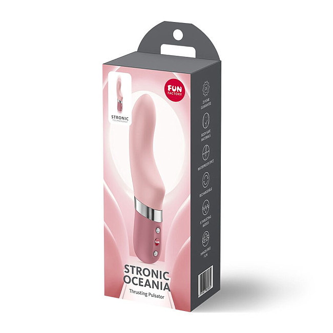 ��������� Fun Factory Stronic Oceania Soft Pink, 8 ������� ������, ��������������