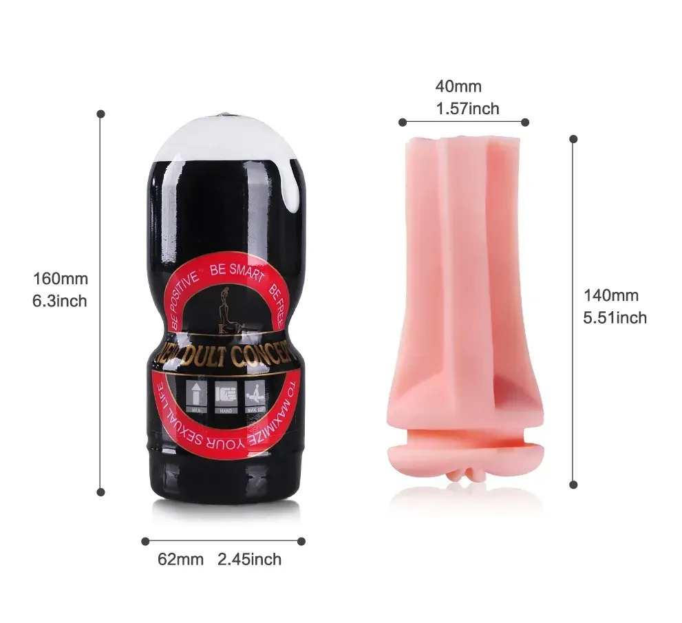 ������-����������� � ����� CANWIN New Dult Concept Vagina, 16 � 6,2 ��