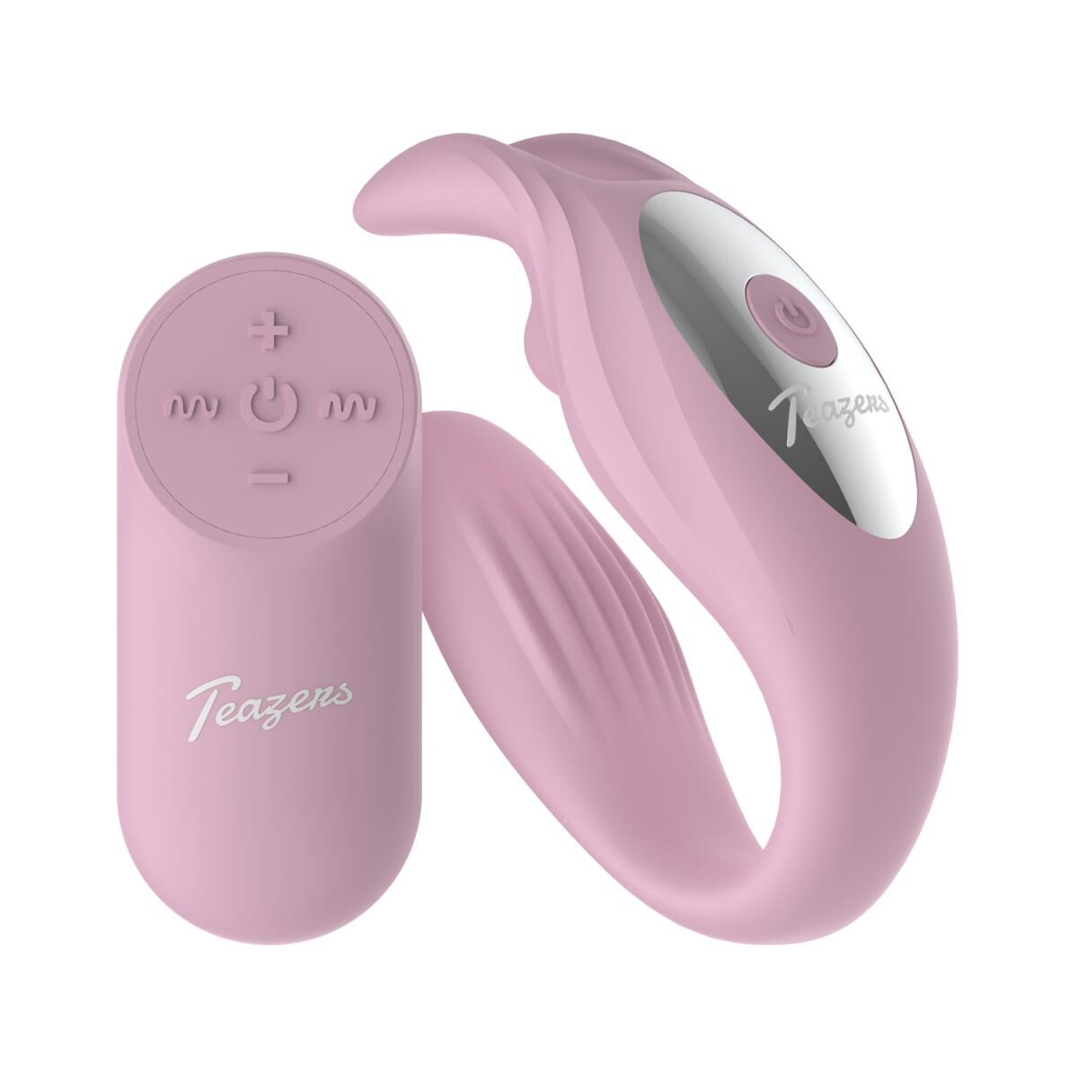 �������� ��� ��� � ������� �� Teazers Couple Vibrator, 7 ������ � 4 �������� ��������, 10 � 2 ��