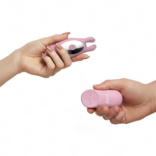  �������� ��� ��� � ������� �� Teazers Couple Vibrator, 7 ������ � 4 �������� ��������, 10 � 2 ��