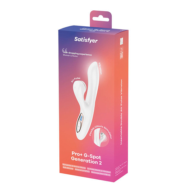 ��������� ��������-������ Satisfyer Pro+ G-Spot Generation 2, 12 ������� �������� � 11 ������� �������