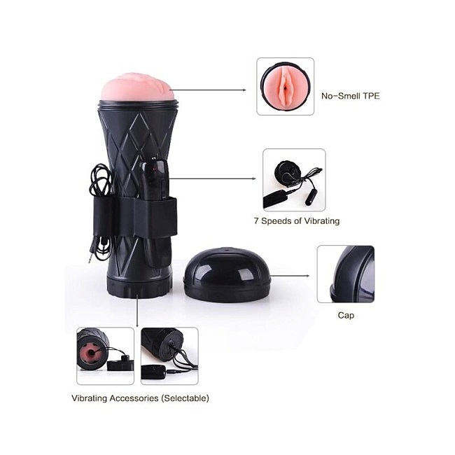�����������-������ � ���� Passion Cup Vagina Men Powerup, 7 ������� ��������