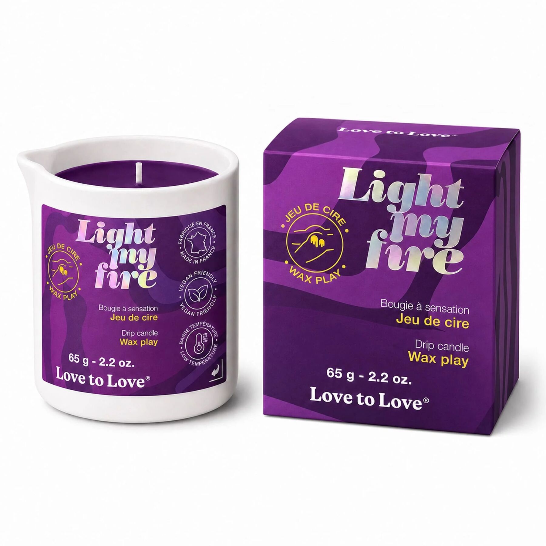 ����-����� ������������������ Love To Love LIGHT MY FIRE WAX PLAY, 65 �����
