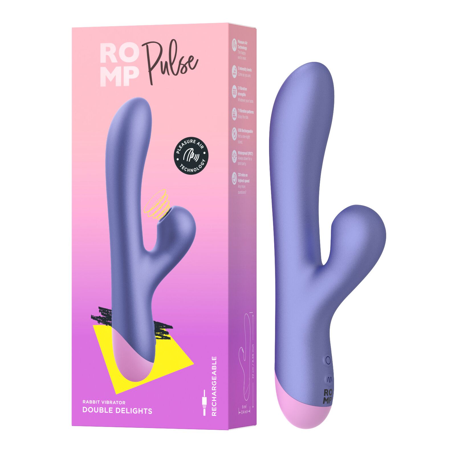 ��������� ��������-������ Romp Pulse ����������, 2 ����������� ������, 22 � 3,7 ��