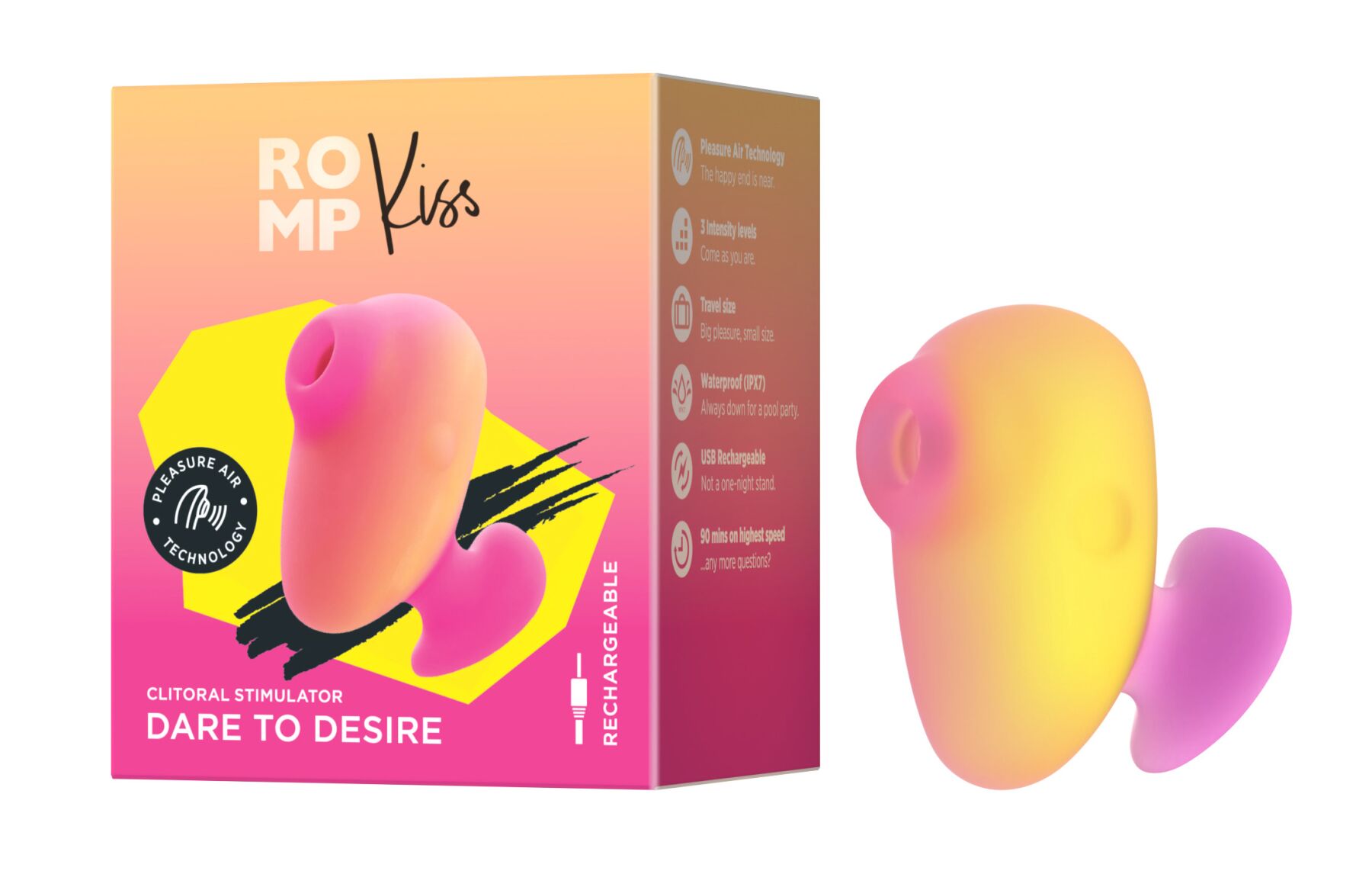 ��������� ������������ ���������� Romp Kiss, 3 ������ ��������� ����������, 6,4 � 6,3 ��